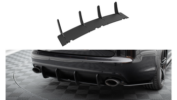 Dyfuzor Audi RS6 C6 Tył Street Pro Black-Red