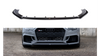 Splitter Audi RS3 8V Facelift przód v.2 Gloss Black