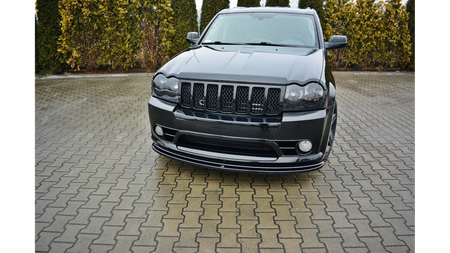 Splitter Jeep Grand Cherokee WK STR8 Front v.1 Gloss Black