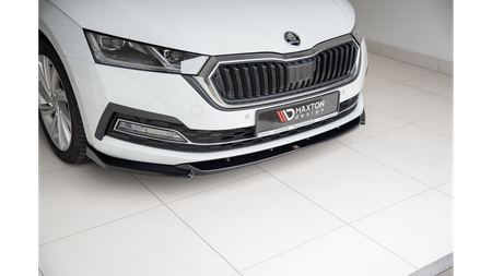 Splitter Skoda Octavia IV Front v.1 Gloss Black