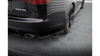 Splitter Audi RS6 C6 Tył Boczne Street Pro Black + Gloss Flaps
