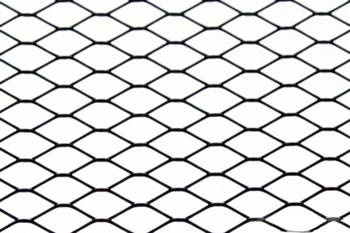Siatka ALU Diamond Black 120x40cm 12x7mm