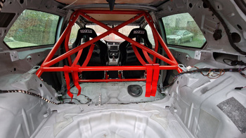 Rollbar skręcana pół klatka VW Golf 7 White