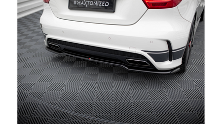 Splitter Mercedes-Benz A45 AMG W176 Rear Central with Diffuser