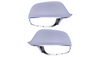 Mirror Cover Set Audi Q5 Q7 Matt Silver Lane Assist
