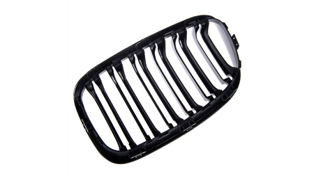 Grill BMW 1 F20 F21 Dual Line Matt Black