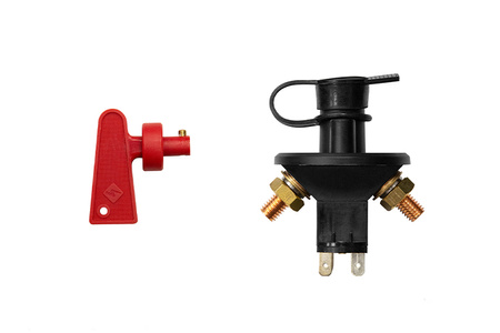 Main switch, hebel 4 open