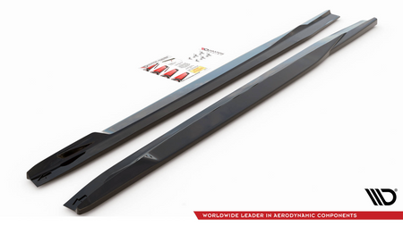 Diffuser BMW X5 F95 M-Pack Side Skirts Gloss Black