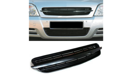 Grill OPEL VECTRA C GTS Black badgeless