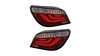 Lampy BMW 5 E60 Facelift Tył LED Red-Smoke
