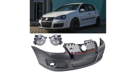 Bumper Volkswagen Golf V Front Grill Fog Lights