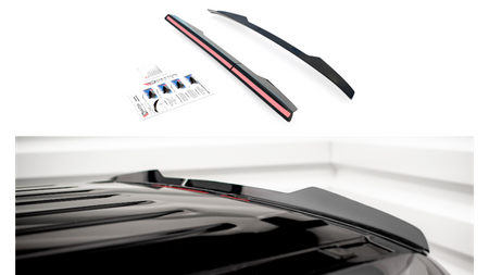 Spoiler Cap Peugeot Partner Mk3 Gloss Black