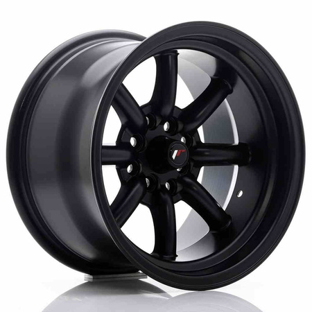 JR Wheels JR19 15x9 ET-13 4x100/114 Matt Black