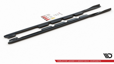 Diffuser Ford Mondeo V Facelift Preface Side Skirts Gloss Black