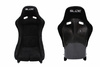 Racing seat SLIDE RS suede Black S