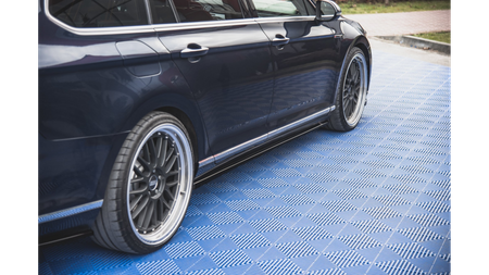 Diffuser Volkswagen Passat B8 Side Skirts Gloss Black