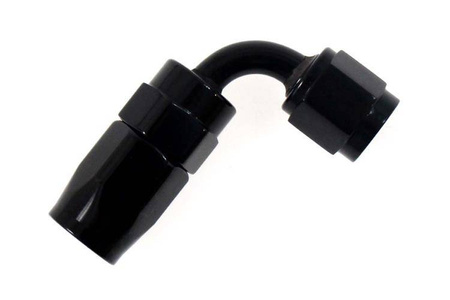 Swivel fitting 90deg AN10 Black