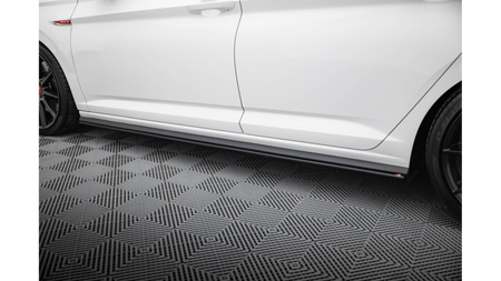 Side Skirts Volkswagen Jetta GLI Mk7 Street Pro Black