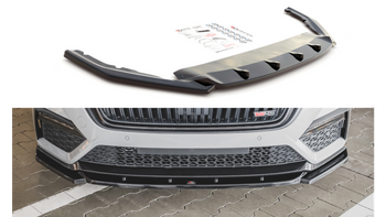 Splitter Skoda Octavia IV RS Front v.3 Gloss Black
