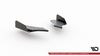 Splitter Ford Focus IV ST Tył Boczne Racing Durability Black-Red + Gloss Flaps