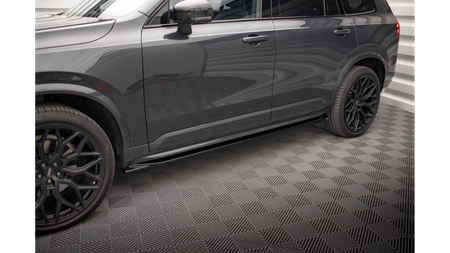 Diffuser Volvo XC90 R-Design II Facelift Side Skirts Gloss Black