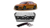 Grill Audi A4 B9 Chrome & Black PDC