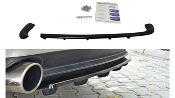 Splitter Alfa Romeo 159 Rear Central with vertical bars Gloss Black