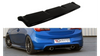 Splitter Opel Corsa E OPC VXR Rear Central Gloss Black