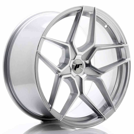 JR Wheels JR34 20x10 ET20-40 5H BLANK Silver Machined Face