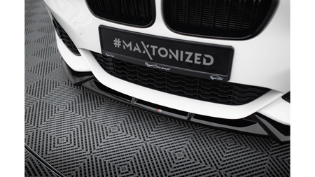 Splitter BMW 1 F20 M-Pack Facelift Front v.5