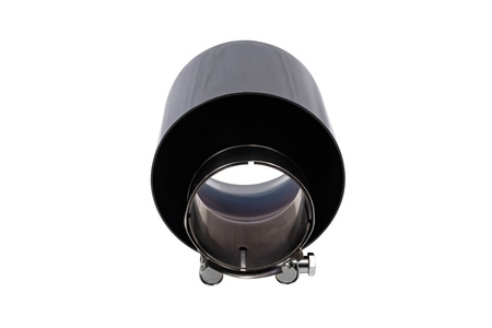 Końcówka tłumika 127mm wejście 70mm Gloss Black