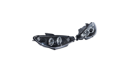 Lights PEUGEOT 206 CC SW Front Projector Black