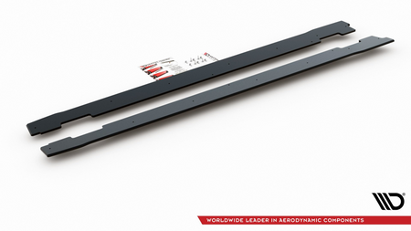 Diffuser Hyundai I30 III N Side Skirts Racing v.1 Black
