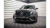 Splitter Mercedes-Benz GLB 35 X247 przód v.1 Gloss Black