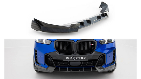 Splitter BMW X5 G05 M-Pack Facelift Przód Carbon