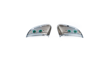 Mirror Cover Set Audi A4 B8 Matt Silver