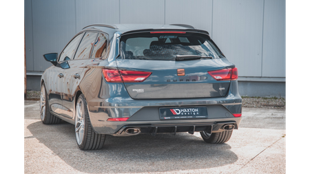 Diffuser Seat Leon Cupra I STII Facelift Rear Valance v.2 Gloss Black