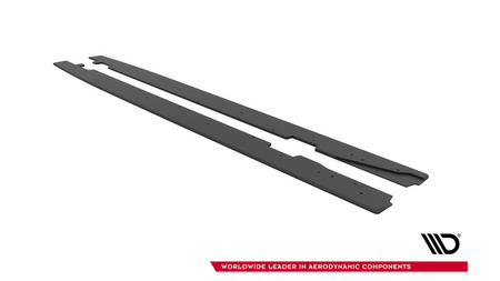 Side Skirts Audi A5 F5 Facelift Street Pro Black