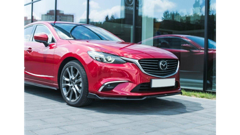 Splitter Mazda 6 III Facelift Front v.2 Gloss Black