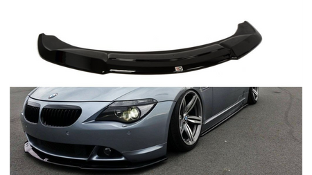 Splitter BMW 6 E63 E64 przód v.2 Gloss Black