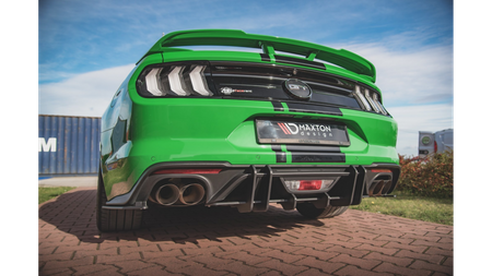 Diffuser Ford Mustang VI GT Facelift Rear Street Pro Red