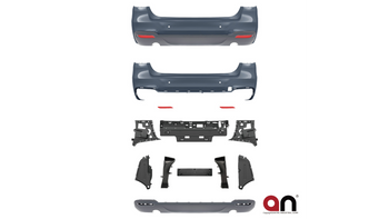 Zderzak BMW 3 F34 Tył z dyfuzorem