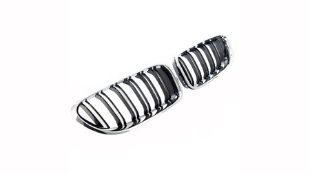 Grill BMW 6 F13 F12 F06 Dual Line Chrome & Black