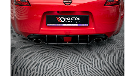 Diffuser Nissan 370Z Rear Street Pro Black-Red