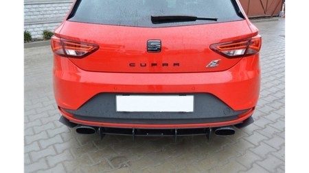 Dyfuzor Tylny i Splittery Tylne Boczne Seat Leon III Cupra