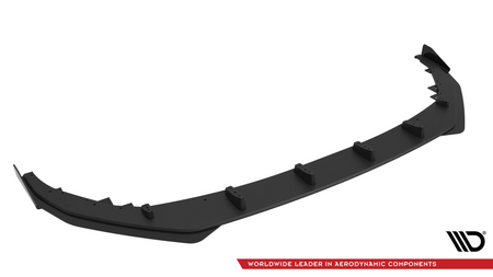 Splitter Audi A3 S-Line S3 8Y Facelift Front Street Pro Black + Gloss Flaps