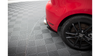 Splitter Volkswagen Golf VI GTI Tył Boczne Racing Durability Black-Red