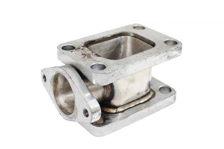 Flange reduction under turbo T3-T3 wastegate 38mm SS