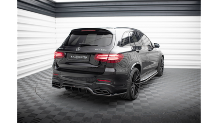 Splitter Mercedes-Benz GLC 63 SUV X253 Rear Central with Diffuser v.1