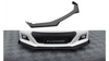 Splitter Subaru BRZ Mk1 Front Street Pro Black-Red + Gloss Flaps